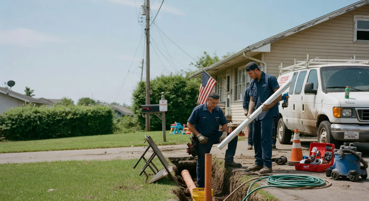 Sewer Line Inspection in Groveland, IL